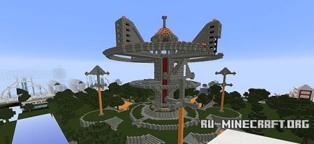   Temple Town  Minecraft