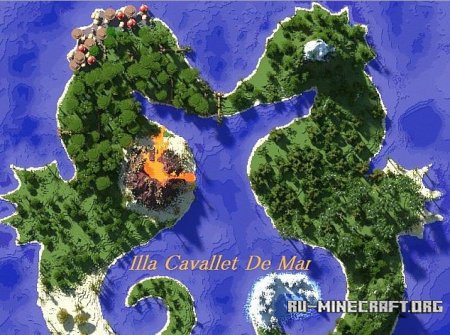  Seahorse Isle  Minecraft