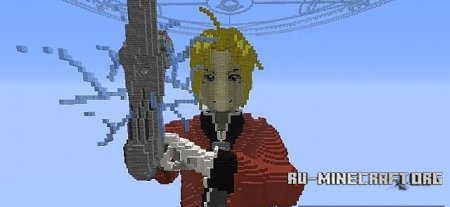  Edward Elric - Fullmetal Alchemist  Minecraft