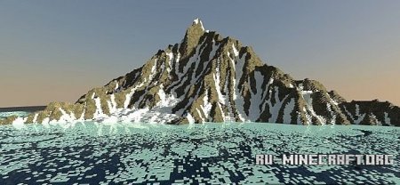   Super realistic mountain  Minecraft