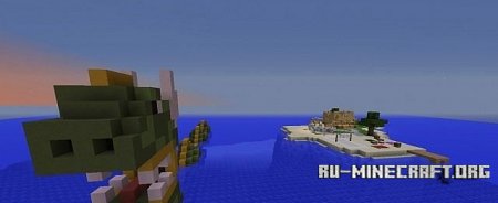 Скачать Sea snake island для Minecraft