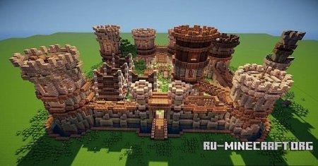  Old Castle  Minecraft