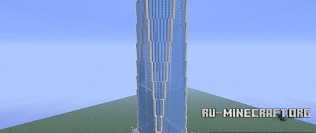   Ice Tower Skyscraper  Minecraft
