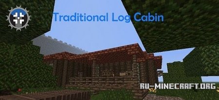   Traditional Log Cabin  Minecraft