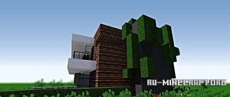   Small Modern Residence  Minecraft
