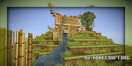   Blossom's Premonition - A Little Spring Village  Minecraft