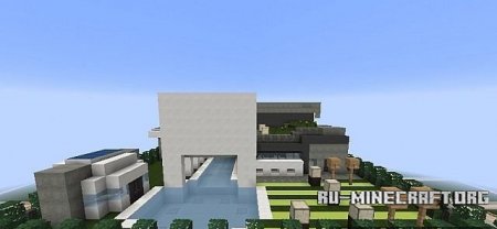   Nice modern house  Minecraft