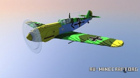  Messerschmitt Bf-109 E-4  Minecraft