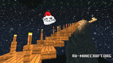  Epic Jump Map  Christmas Trolling  Minecraft