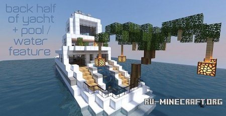  Luxurious Yacht  Minecraft