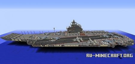   Ulyanovsk Improved class aircraft carrier  Minecraft