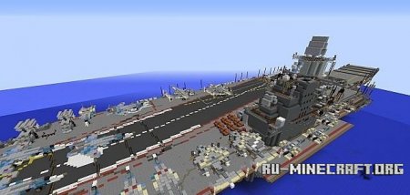   Ulyanovsk Improved class aircraft carrier  Minecraft