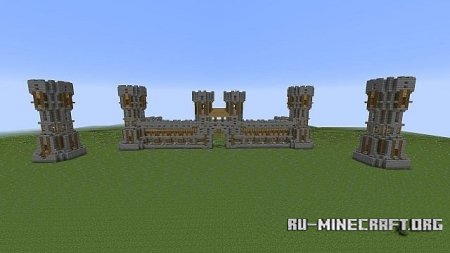   Medieval Wall Pack Schematics  Minecraft