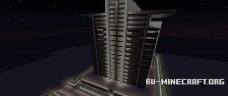   Modern Apartment Tower   Minecraft