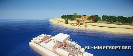   With Nice Beach  Minecraft