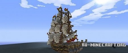   A Spanish Treasure Ship  Minecraft