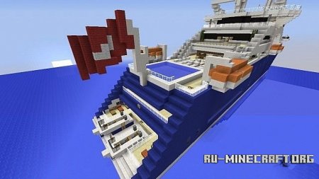   Luxury Motor Yacht  Minecraft