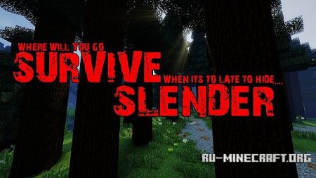  Survive Slender  Minecraft