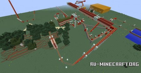  Rollercoaster #2.2  Minecraft