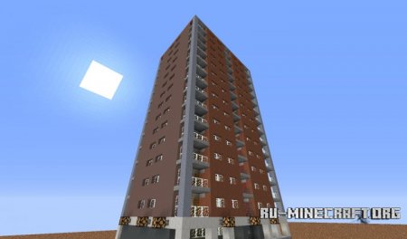  SSHA 15-Storey Towerblock  Minecraft