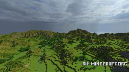  A Little Present: Procedural Hills - Landscape  Minecraft