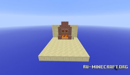  Secret Fireplace Lair  Minecraft
