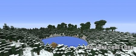  Cylinder Snow Biome  Minecraft