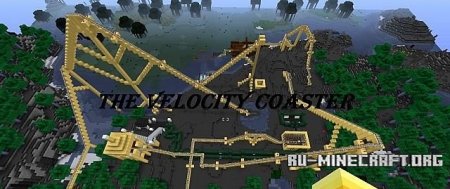   The Velocity Coaster  Minecraft
