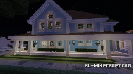  The Blue House  Minecraft