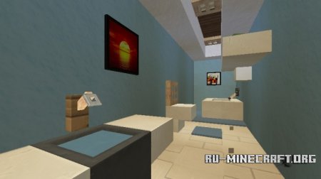  The Blue House  Minecraft