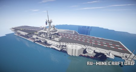  French Carrier Charles de Gaulle  Minecraft