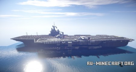  French Carrier Charles de Gaulle  Minecraft