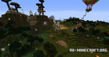  Medium Sized Survival Town  Minecraft