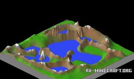   Mountain Range  Minecraft