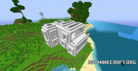  Modern House (unfurnished)  Minecraft