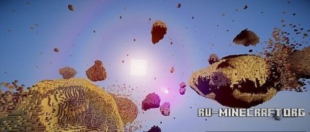   Asteroid chaos   Minecraft