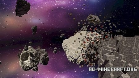   Asteroid chaos   Minecraft