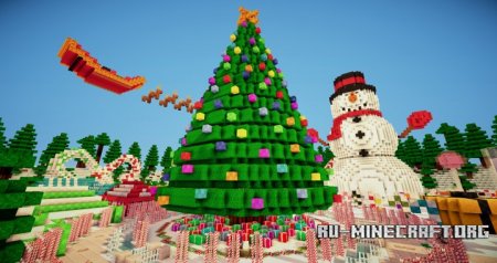  Christmas Park  Minecraft