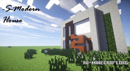  -S- Modern House  Minecraft