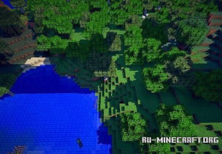  Hexagon's Greeny Life Shader Pack  Minecraft 1.7.9
