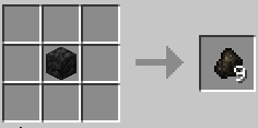  Charcoal Block  Minecraft 1.7.10