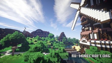  Medieval Town [by niki2011]  Minecraft