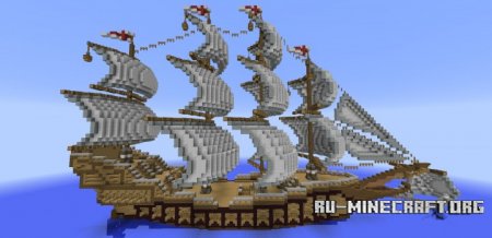  Medieval Large Ship/Frigate  Minecraft