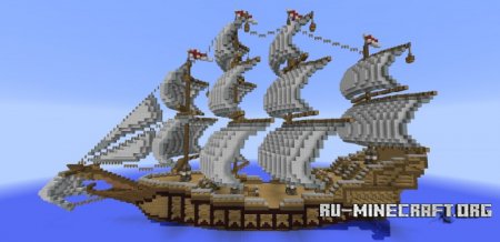  Medieval Large Ship/Frigate  Minecraft