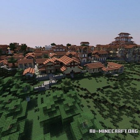  Big Roman City  Minecraft