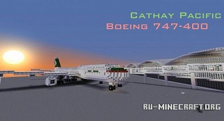  Boeing 747-400  Minecraft