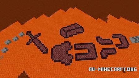   Lava world parkour  Minecraft
