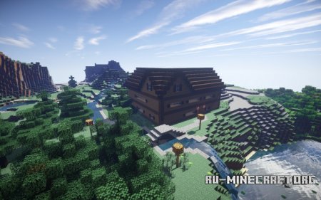  Small Mountin House  Minecraft