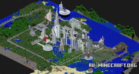  Future CITY  Minecraft