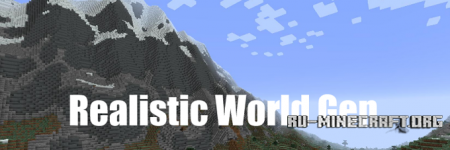  Realistic World Gen  Minecraft 1.7.10